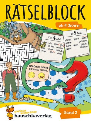 cover image of Rätselblock ab 9 Jahre, Band 2